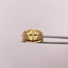 Anillo Troquel cruz Oro amarillo 18k / Talla 9 / 2,15 Gr / 4,5 mm