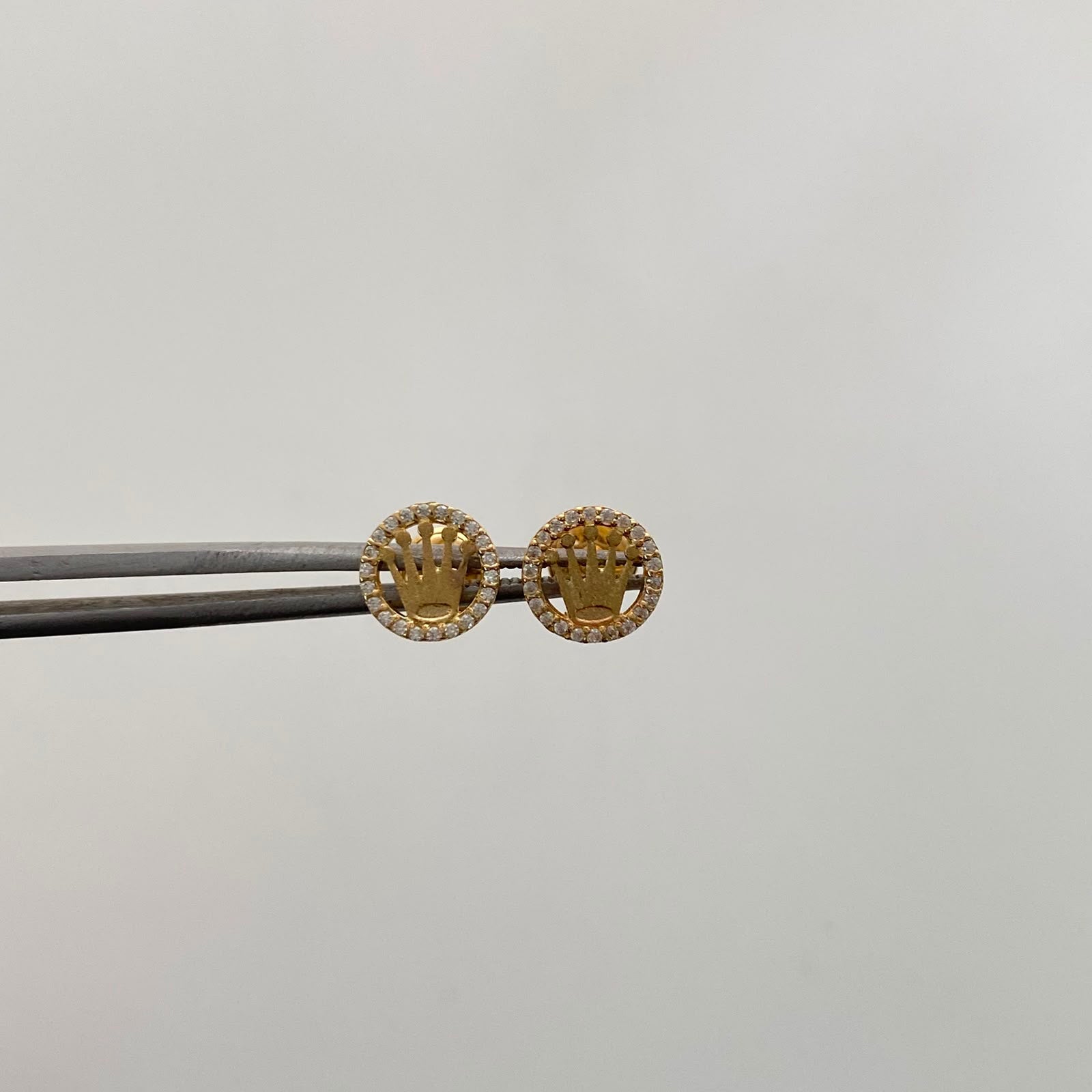 Topos Corona Rx Casting Oro amarillo 18k 1,0 Gr / 8 mm