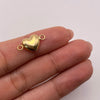 Herraje corazón inflado Oro amarillo 18k 0,61 Gr / 1,5 Cm