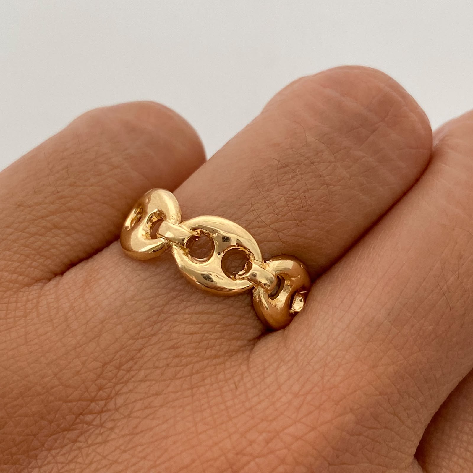 Anillo Gc Liso Oro amarillo 18k / Talla 8 / 3 Gr / 2,5 mm
