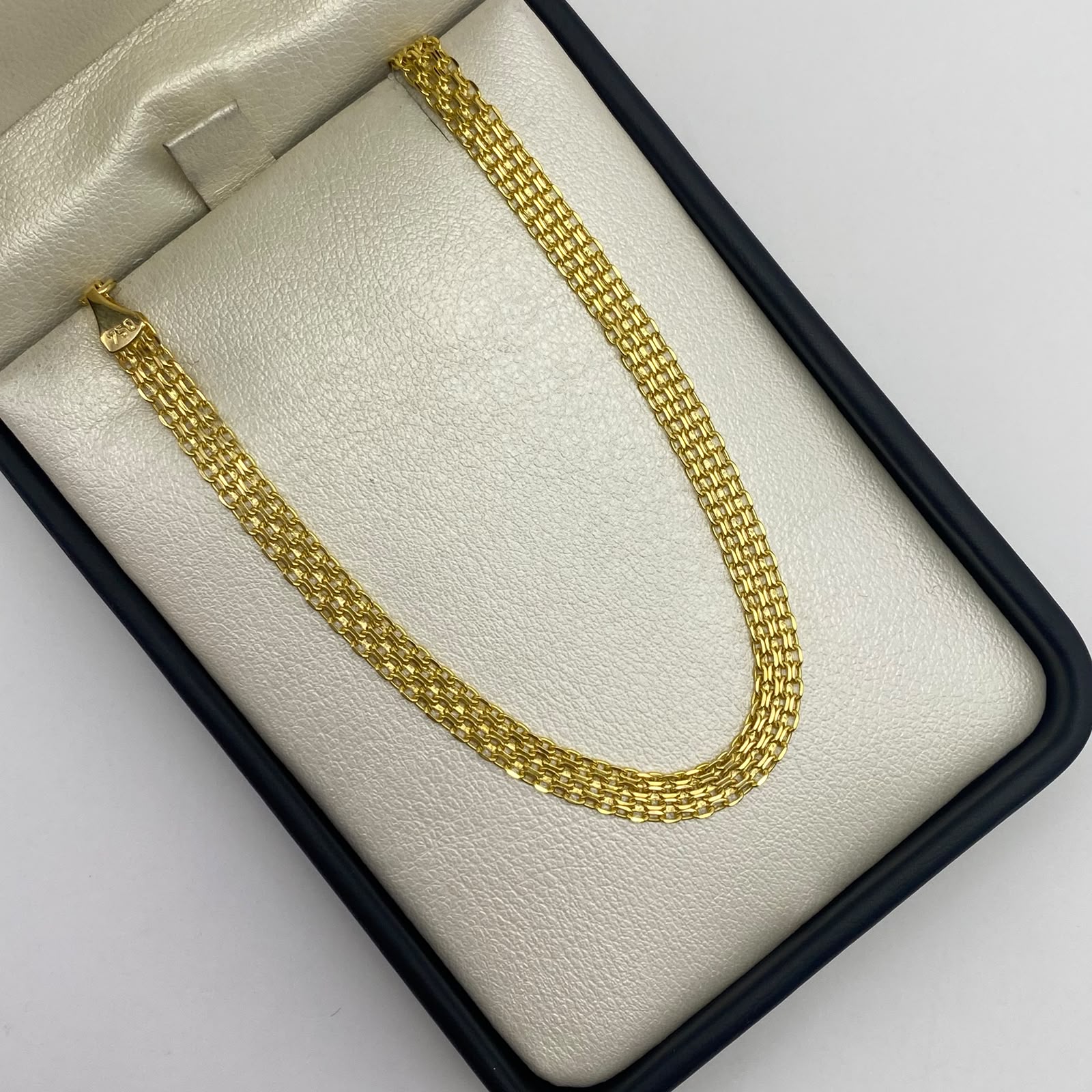 Pulso It Chino Oro amarillo 18k +1 / 3,05 Gr / 4,6 mm / 19,4 Cm