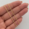 Cadena It China 1 carril Oro amarillo 18k 2,85 Gr / 0,5 mm / 50 Cm