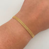 Pulso It Chino Oro amarillo 18k +1 / 3 Gr / 4,5 mm / 20 Cm