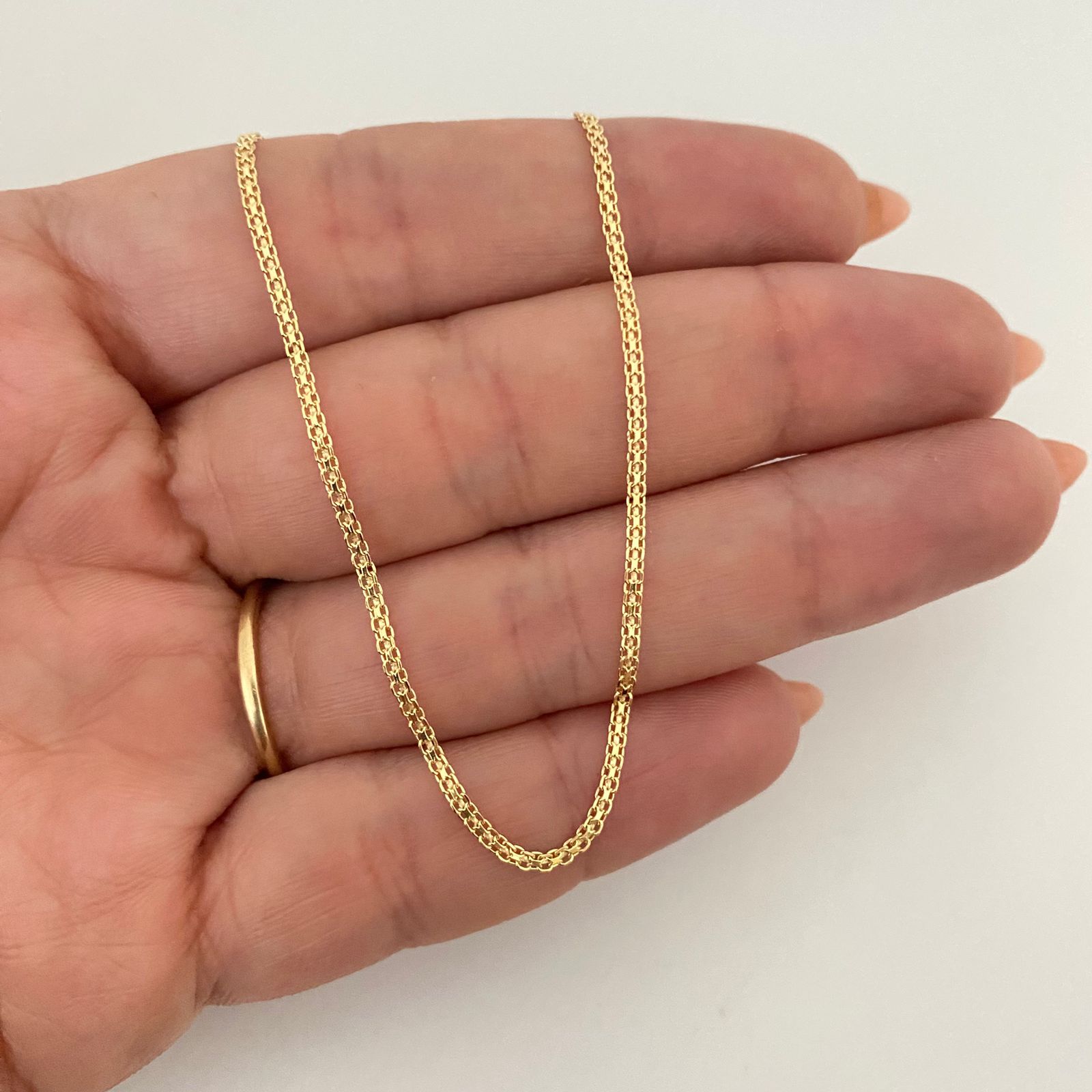 Cadena It mini china Oro amarillo 18k 2,7 Gr / 1,5 mm / 50 Cm