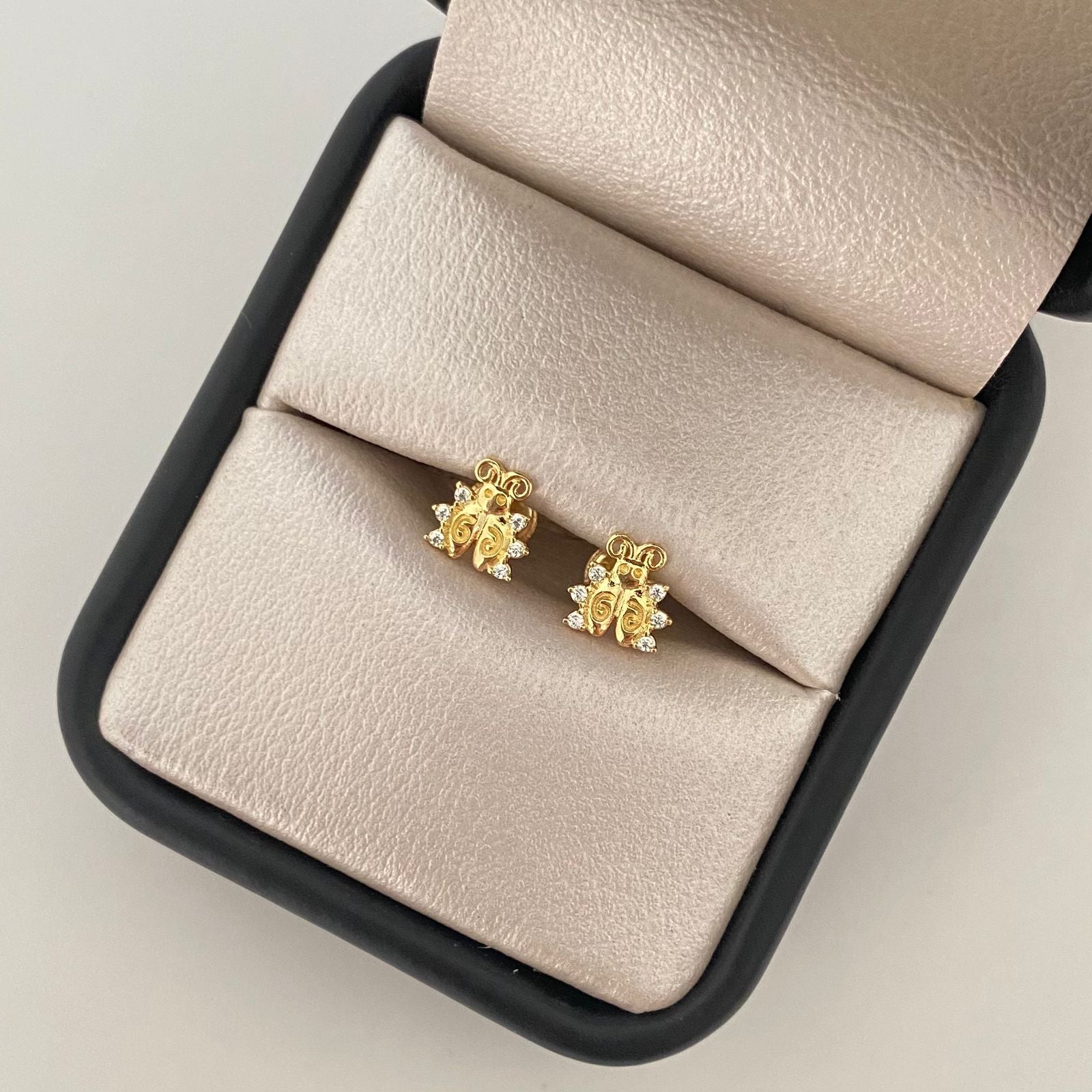 Topos mariquita casting Oro amarillo 18k 1,0 Gr / 7,15 mm