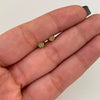 Topos Corazon Casting Verde Oro amarillo 18k 0,5 Gr / 3,9 mm