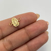 Herraje virgen guadalupe silueta 0,4 Gr / 1 Cm