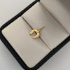 Dije herradura  Oro amarillo 18k 0,3 Gr / 1,5 Cm