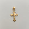 Dije Cruz Cristo Oro amarillo 18k 1,45 Gr / 17,6 mm / 3,6 Cm