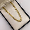 Cadena It Cubana inflada Oro amarillo 18k +1 / 7,63 Gr / 5 mm / 60 Cm