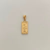 Dije Dolar Oro amarillo 18k 1,15 Gr / 9,3 mm / 2,8 Cm