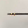 Topos Bola Dimantada 3mm Oro amarillo 18k 0,45 Gr
