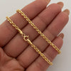 Cadena It lazo Oro amarillo 18k +1 / 8,7 Gr / 2,9 mm / 70 Cm