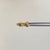 Topos Trebol Casting Oro amarillo 18k 0,8 Gr / 6,4 mm