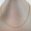 Cadena It Mini Lazo Oro amarillo 18k +1 / 0,95 Gr / 1,2 mm / 50 Cm