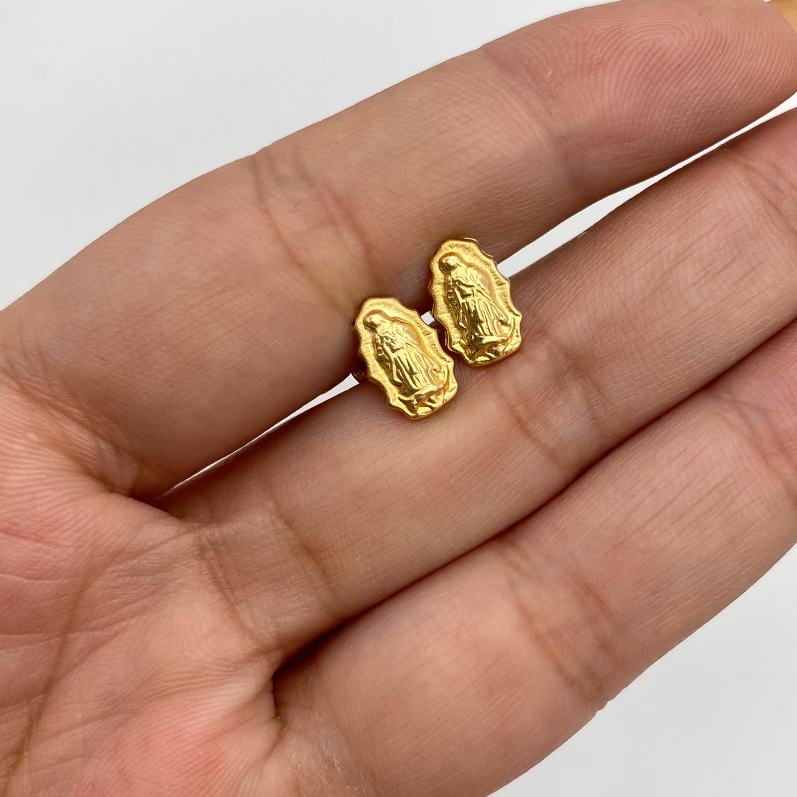 Topos virgen guadalupe Oro amarillo 18k 0,75 Gr / 6,59 mm