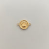 Herraje Corona Rx Oro amarillo 18k 0,85 Gr / 1,8 Cm