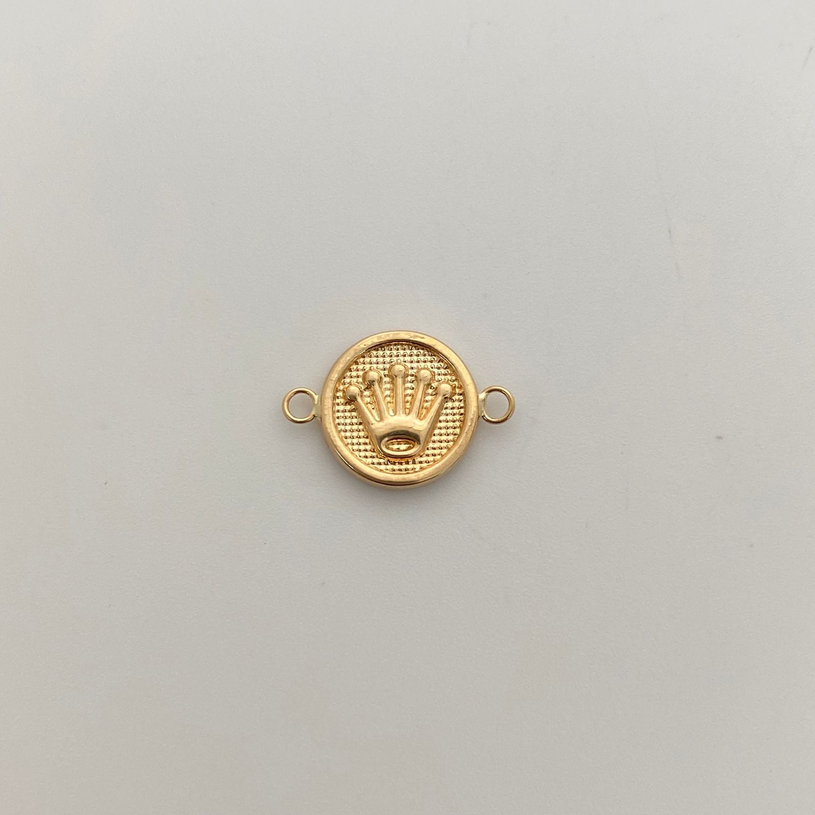 Herraje Corona Rx Oro amarillo 18k 0,8 Gr / 1,8 Cm