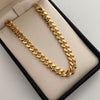Pulso It Cubano Monch Casting Oro amarillo 18k +6 / 13,2 Gr / 7,1 mm / 21,5 Cm
