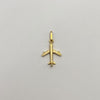 Dije Avion Oro amarillo 18k 1,35 Gr / 13,3 mm / 2,5 Cm