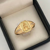 Anillo santo lineas casting  Oro amarillo 18k / Talla 11 / 7,1 Gr