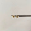 Topos Corazon Silueta Casting Oro amarillo 18k 0,7 Gr / 5,6 mm