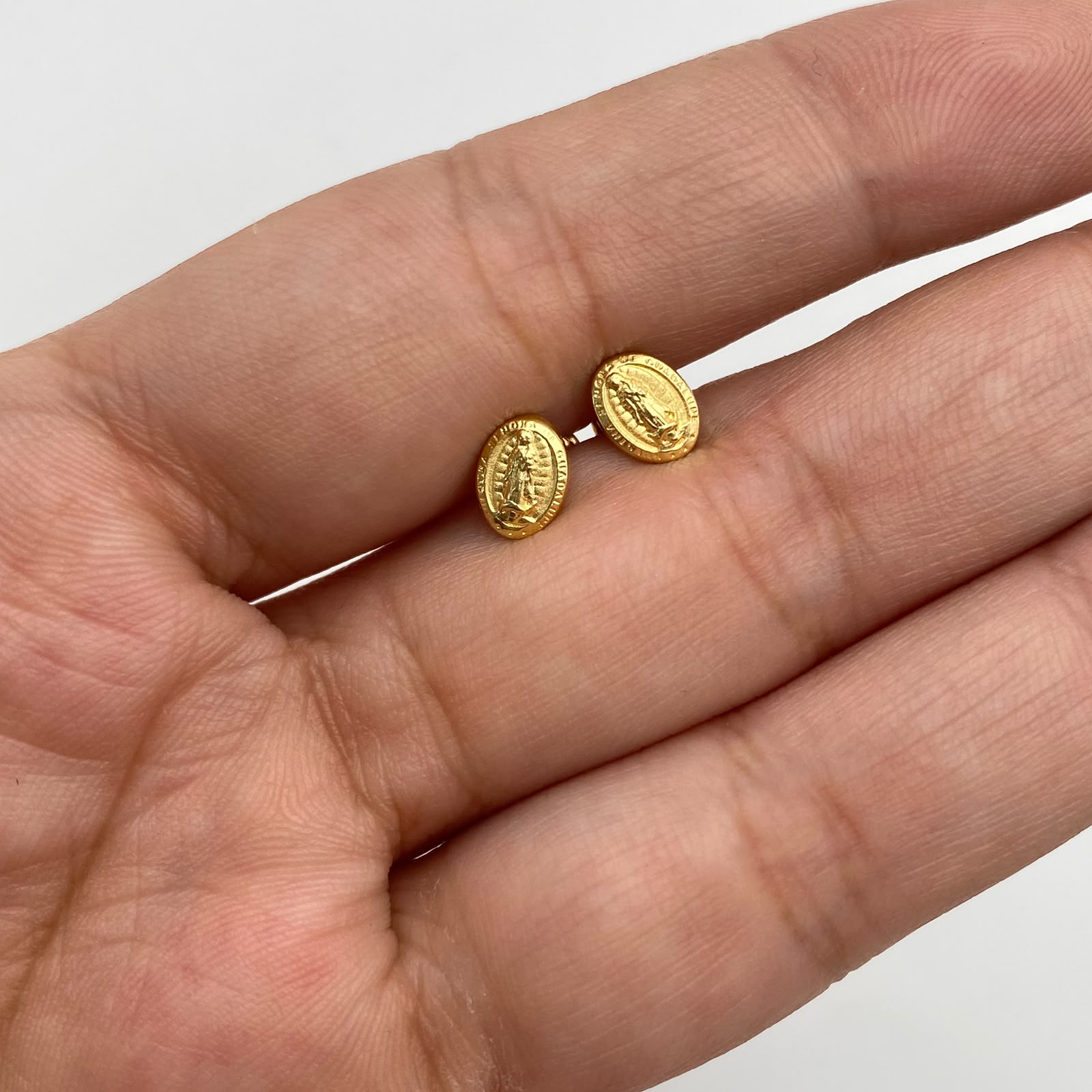 Topos virgen guadalupe Oro amarillo 18k 0,6 Gr / 5,45 mm