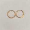 Candonga Imperdible Oro amarillo 18k 0,45 Gr / 1 Cm
