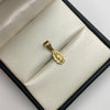 Dije virgen guadalupe Oro amarillo 18k 0,5 Gr / 6,6 mm / 2 Cm