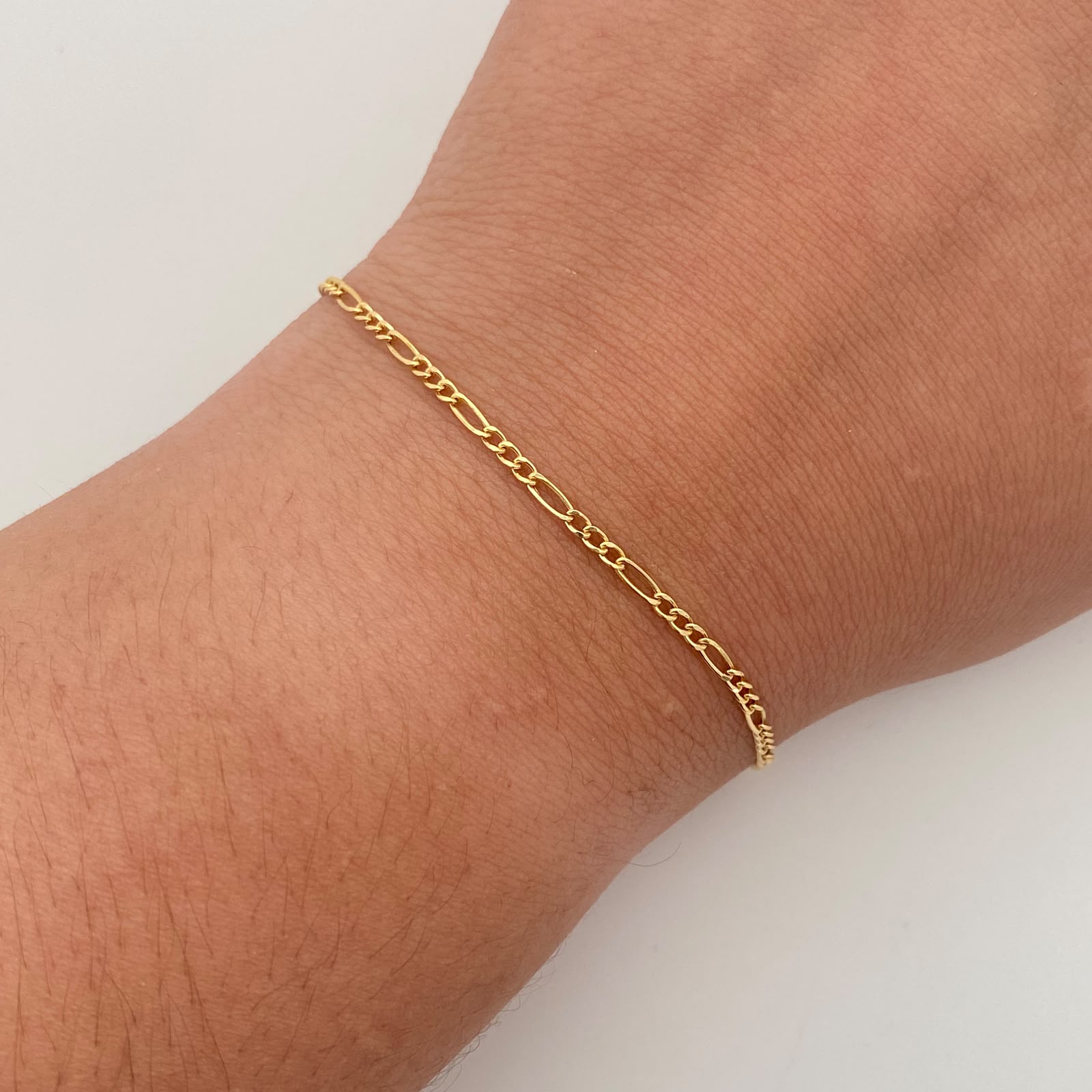 Pulso It 3x1 Oro amarillo 18k +2 / 0,9 Gr / 2,2 mm / 16 Cm