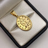 Dije Virgen milagrosa Oro amarillo 18k 2,01 Gr / 17,8 mm / 3,2 Cm