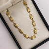 Pulso rustico rx Oro amarillo 18k 4,40 Gr / 5,7 mm / 21,5 Cm Broche 0,40