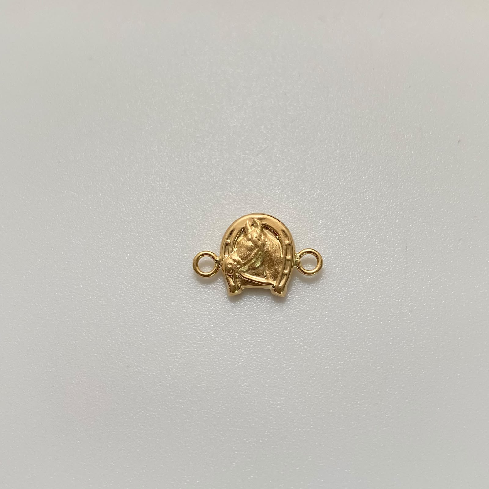 Herraje Herradura Caballo Oro amarillo 18k 0,5 Gr / 1,5 Cm