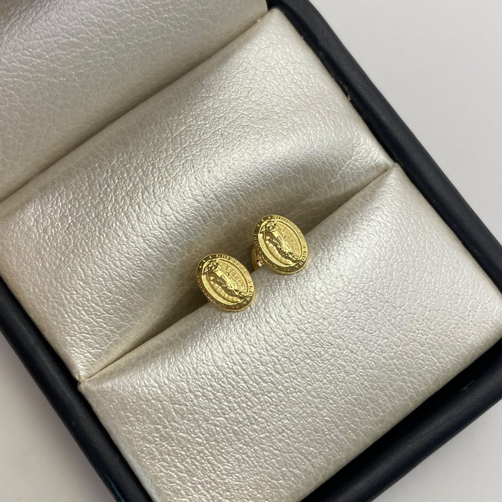 Topos virgen guadalupe Oro amarillo 18k 0,6 Gr / 5,0 mm