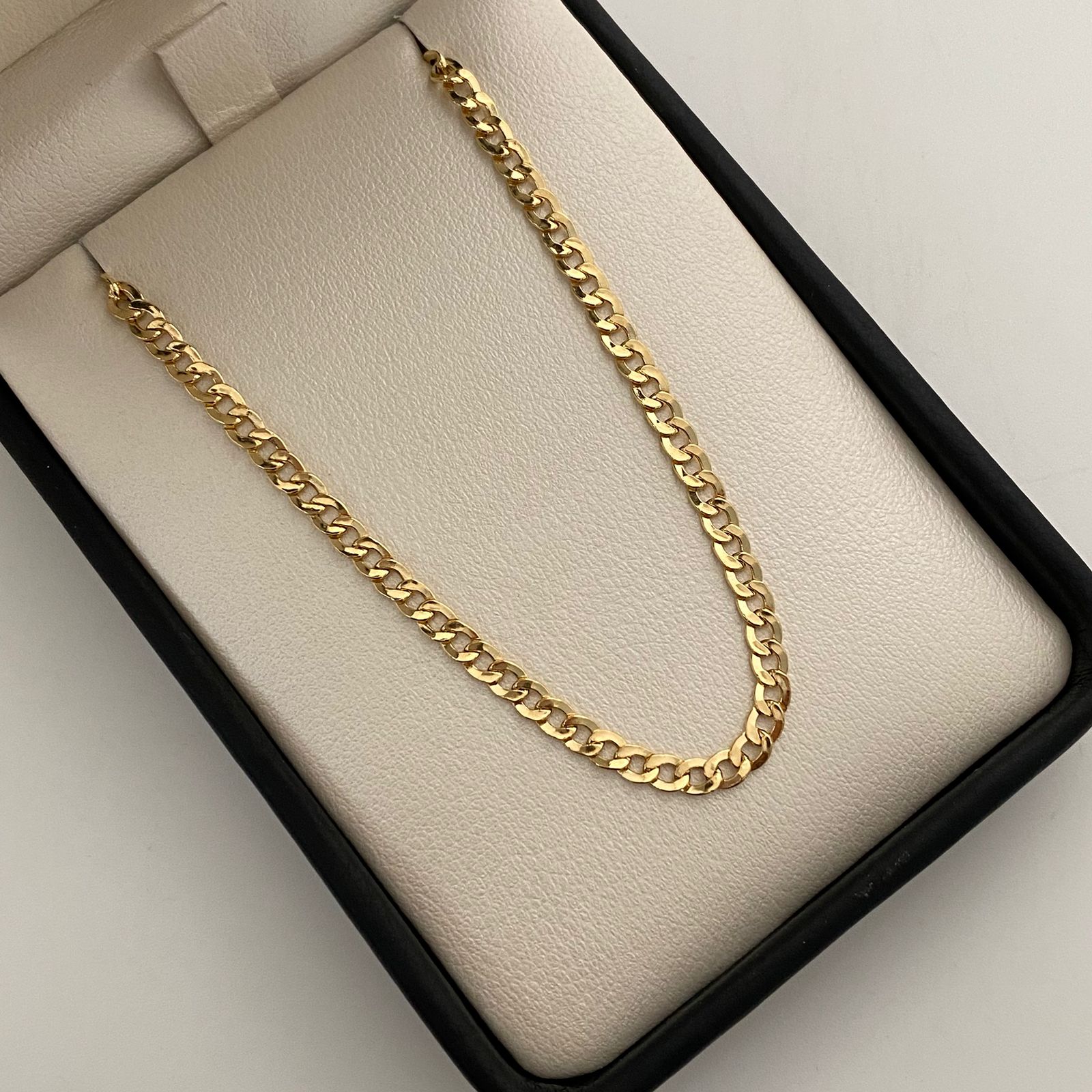 Cadena It Cubana Oro amarillo 18k 7 Gr / 3,4 mm / 60 Cm