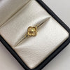 Herraje trebol diamantado Oro amarillo 18k 0,4 Gr / 1,5 Cm