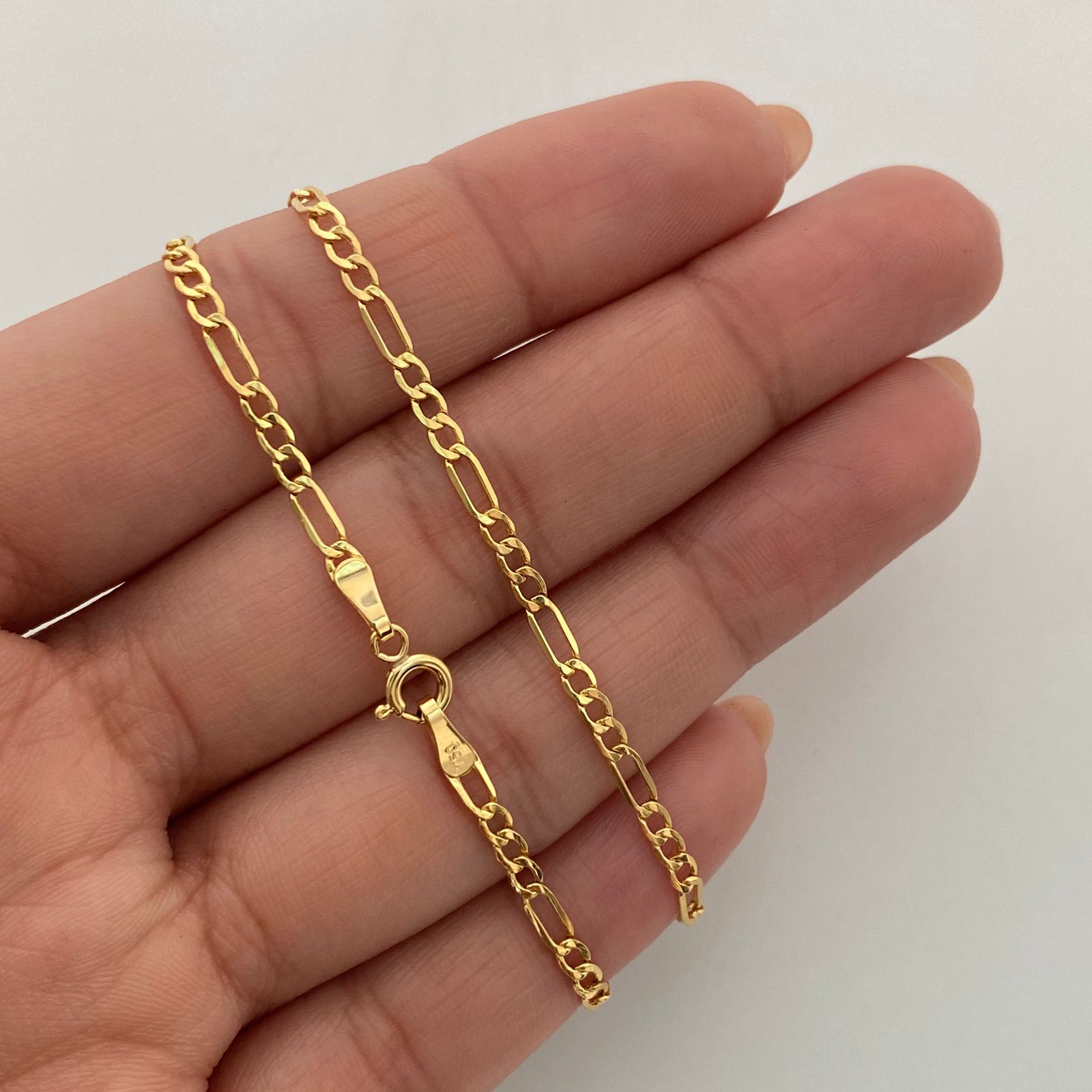 Cadena It 3x1 Oro amarillo 18k 3,05 Gr / 2,5 mm / 60 Cm