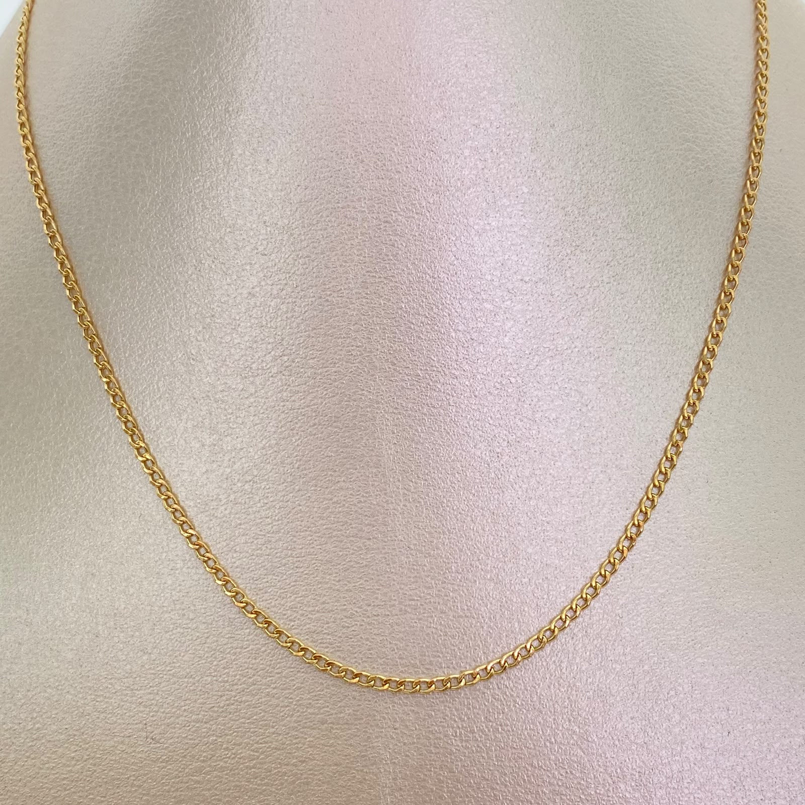 Cadena It Cubana Oro amarillo 18k 2,65 Gr / 1,9 mm / 60 Cm