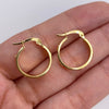 Candonga sello Oro amarillo 18k 1,54 Gr / 1,5 Cm