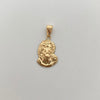 Dije Rostro Oro amarillo 18k 1,15 Gr / 13,5 mm / 2,6 Cm