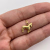 Dije caballo  Oro amarillo 18k 0,6 Gr / 13,6 mm / 2,5 Cm