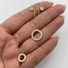Cadena It circulos casting Oro amarillo 18k +4 / 4,25 Gr / 0,9 mm / 41 Cm