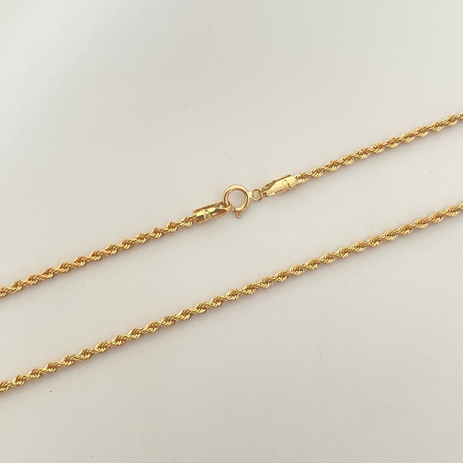 Cadena It lazo| Oro amarillo 18k +1 / 1,65 Gr / 1,6 mm / 50 Cm