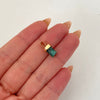 Dije con morralla de esmeralda  Oro amarillo 18k 1,05 Gr