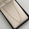 Cadena It China 1 carril Oro amarillo 18k 2,85 Gr / 0,5 mm / 50 Cm
