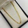 Cadena It Cubana Oro amarillo 18k 8,35 Gr / 4 mm / 60 Cm