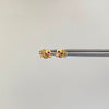 Topos Elefante Casting Rojo Oro amarillo 18k 1,1 Gr / 7,9 mm