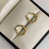 Candonga Entorchada Oro amarillo 18k 1,45 Gr / 1,5 Cm