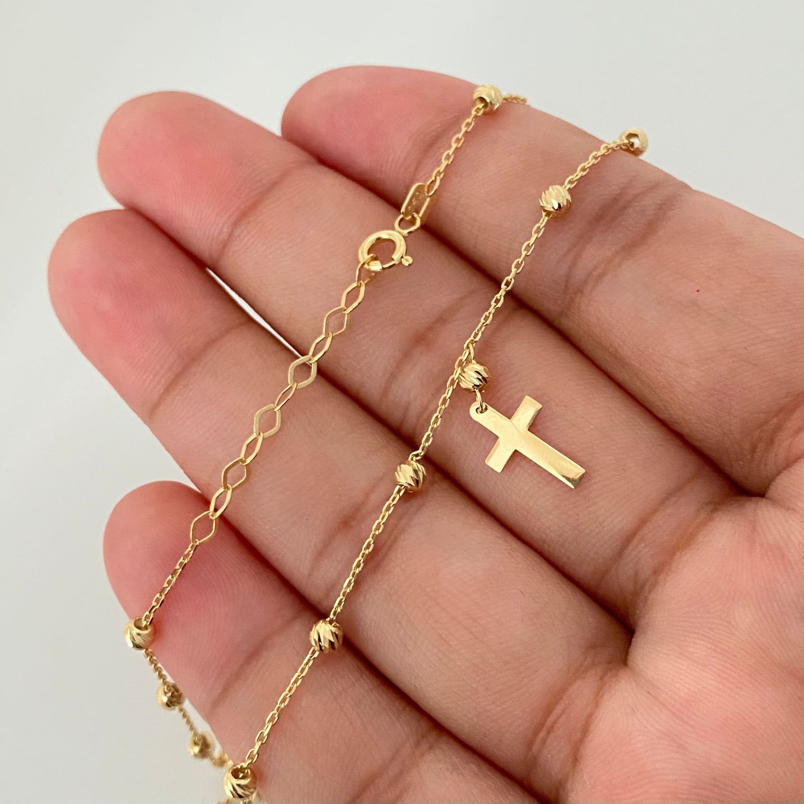 Cadena It balines diamantados Oro amarillo 18k +4 / 3,60 Gr / 2,9 mm / 45 Cm