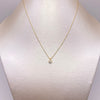 Cadena It Mini rollon+dije punto de luz+topos Oro amarillo 18k +4 / 2,76 Gr / 0,6 mm / 45 Cm